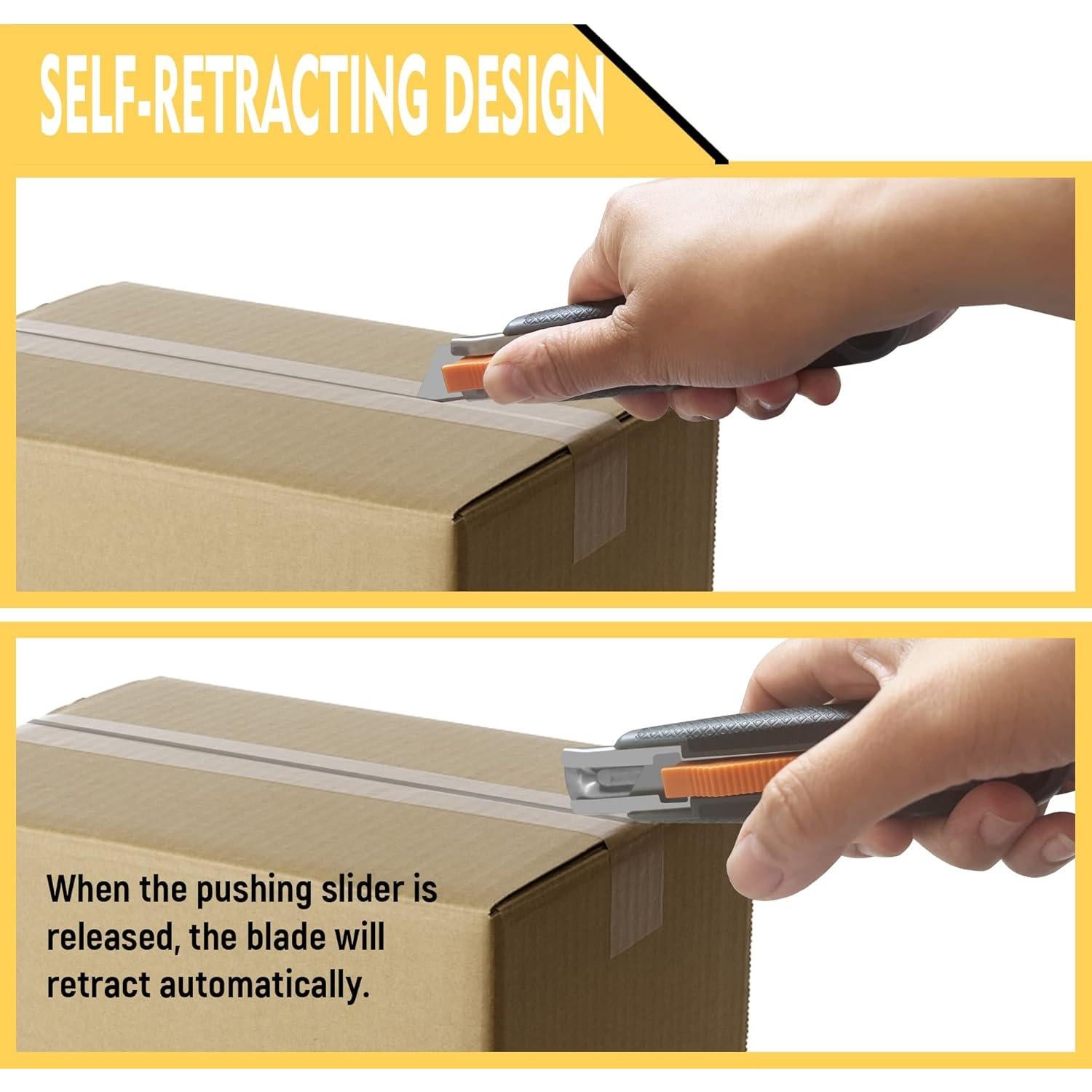 Cortador de Cajas Retráctil XW SX12-13-4S con 10 Hojas