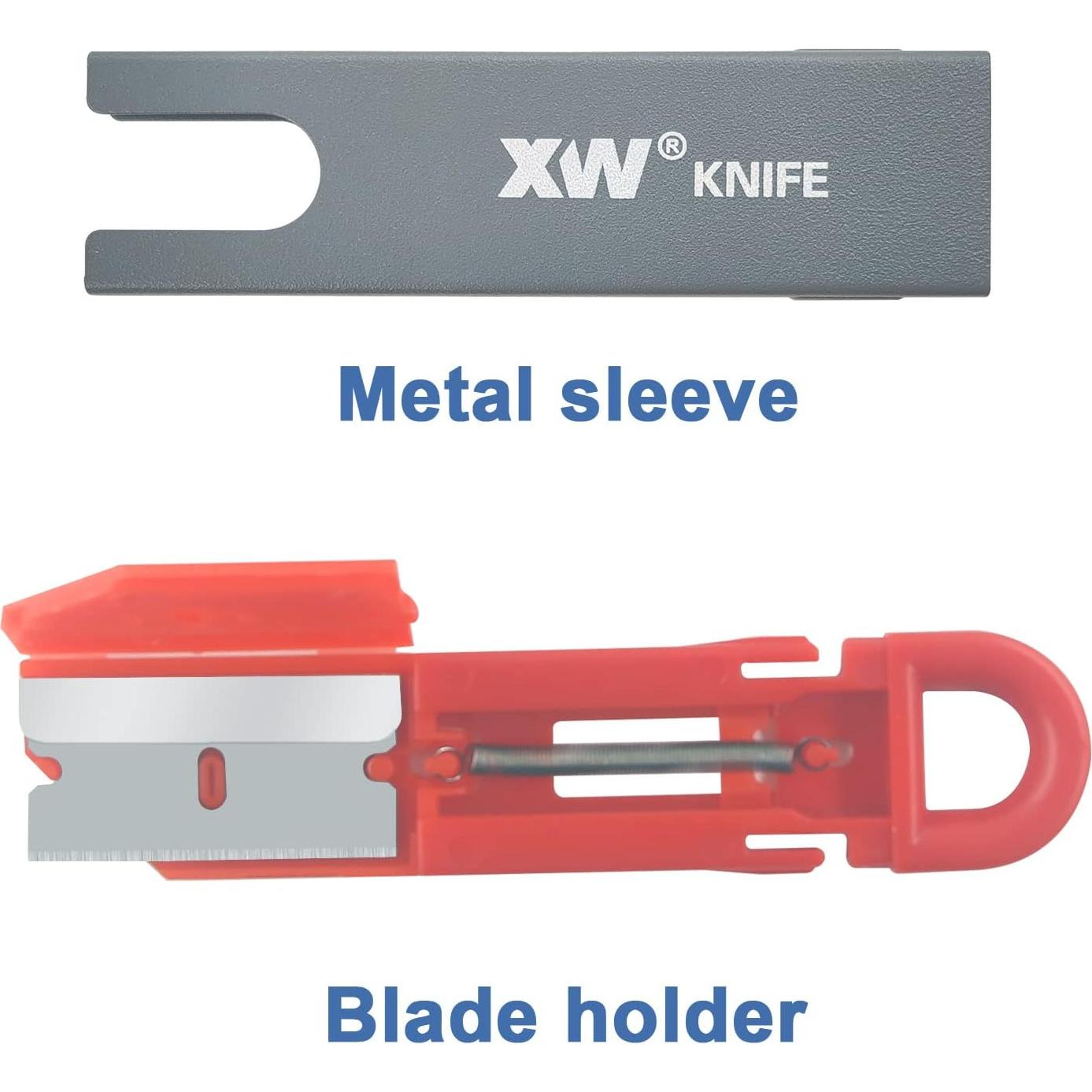 Cortadores de Cajas XW - Paquete de 10 con Cuchilla Retráctil