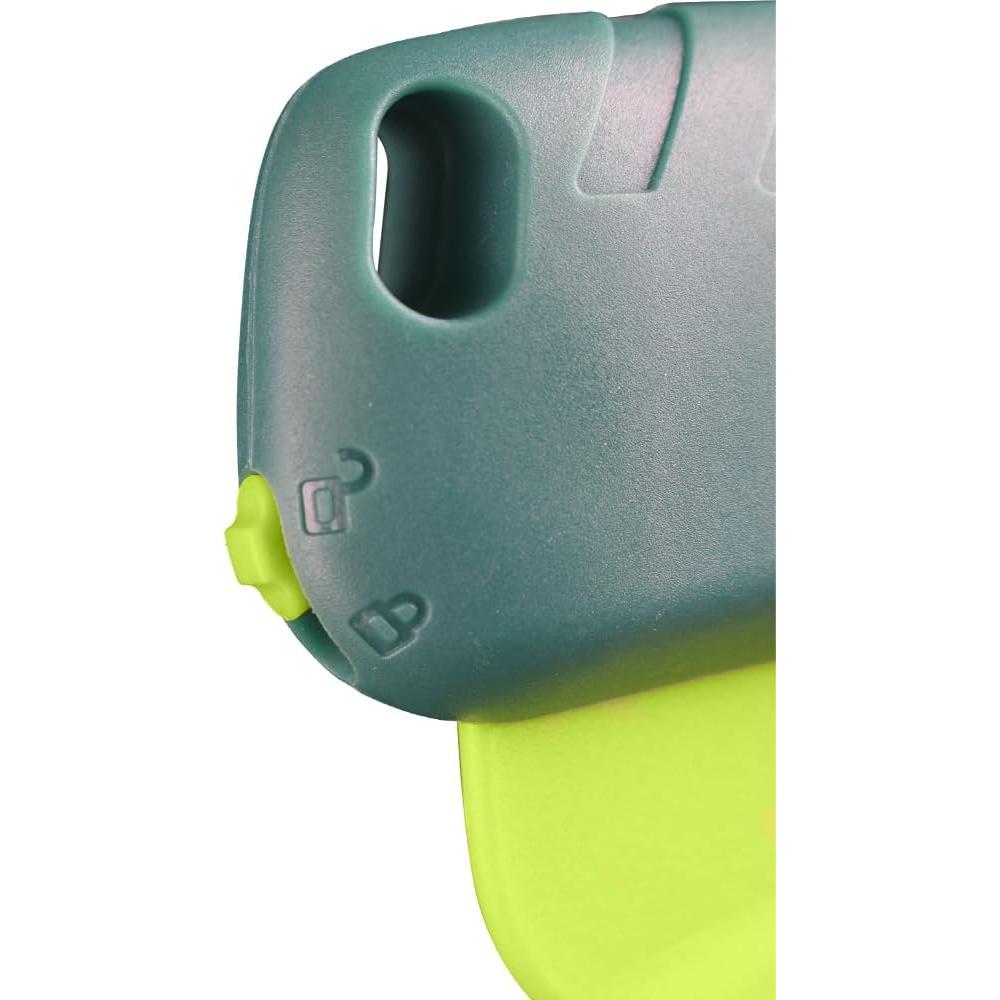 Cuchillo Retráctil Inteligente Nova SK031A, Hoja 22mm, Verde