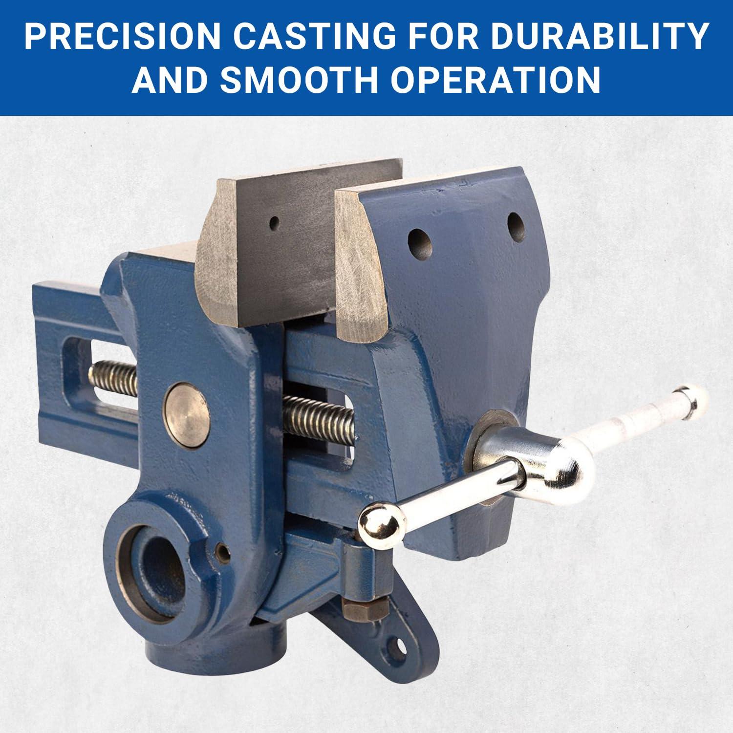 Prensa Multi-Angulo Yost MAV-3.5, 8.89 cm, Azul