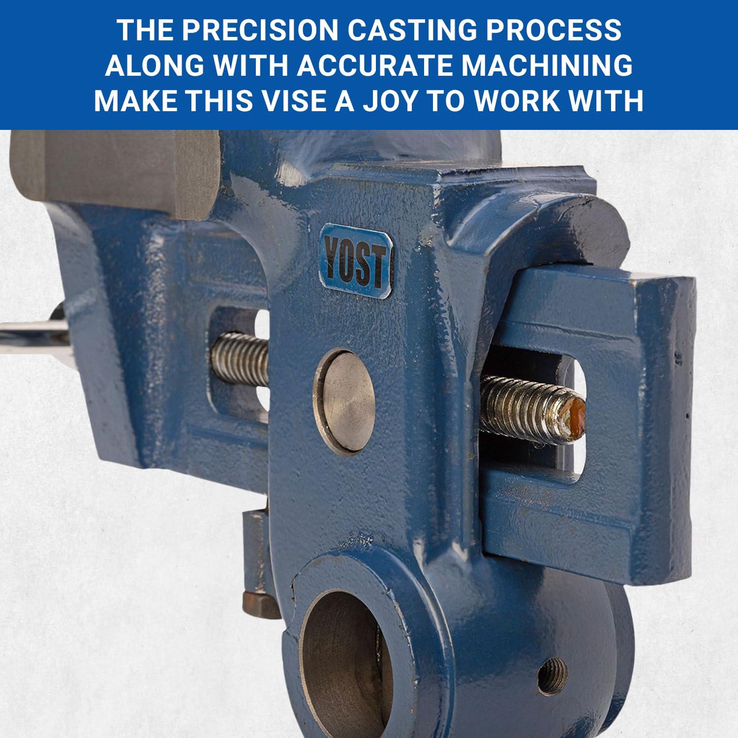 Prensa Multi-Angulo Yost MAV-3.5, 8.89 cm, Azul