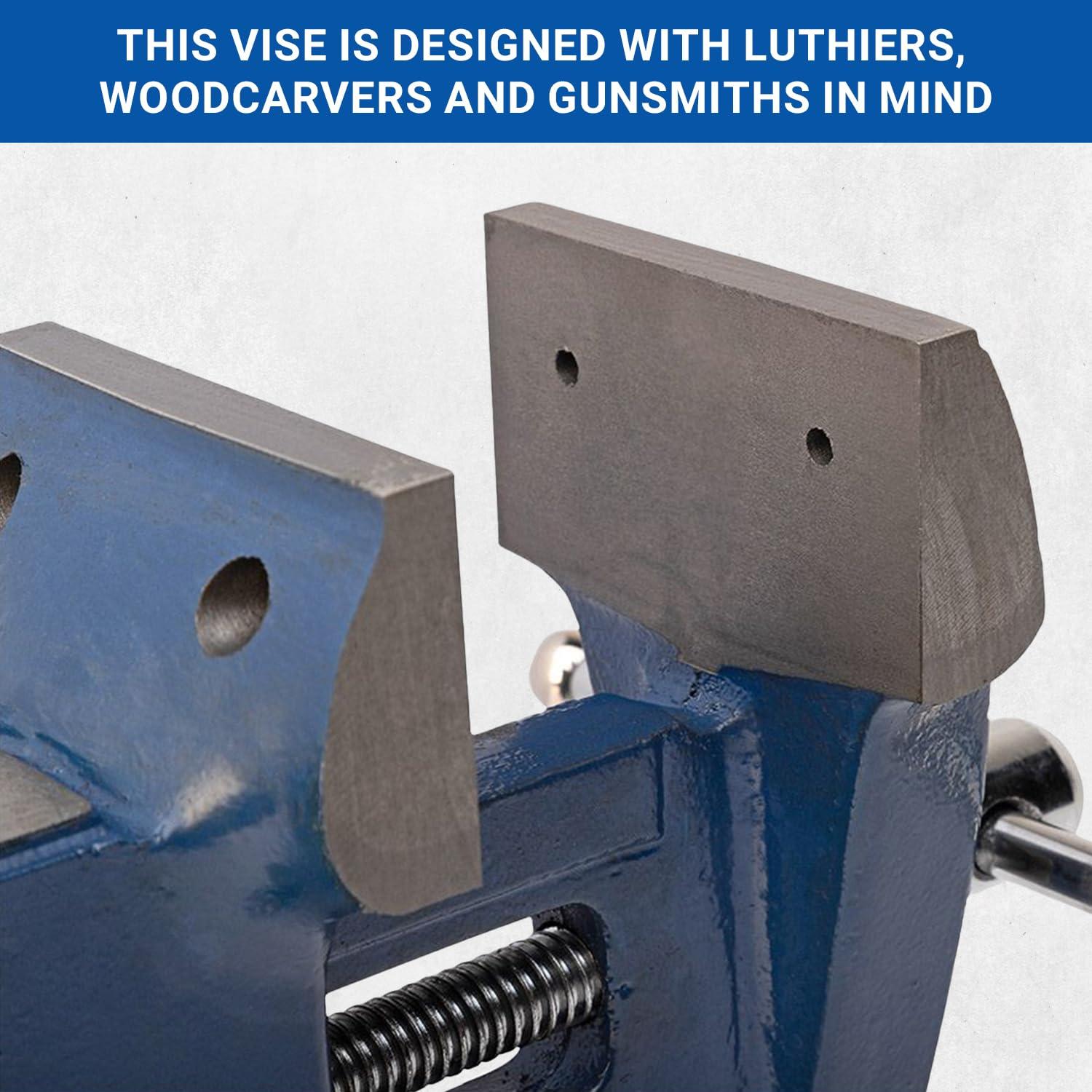 Prensa Multi-Angulo Yost MAV-3.5, 8.89 cm, Azul