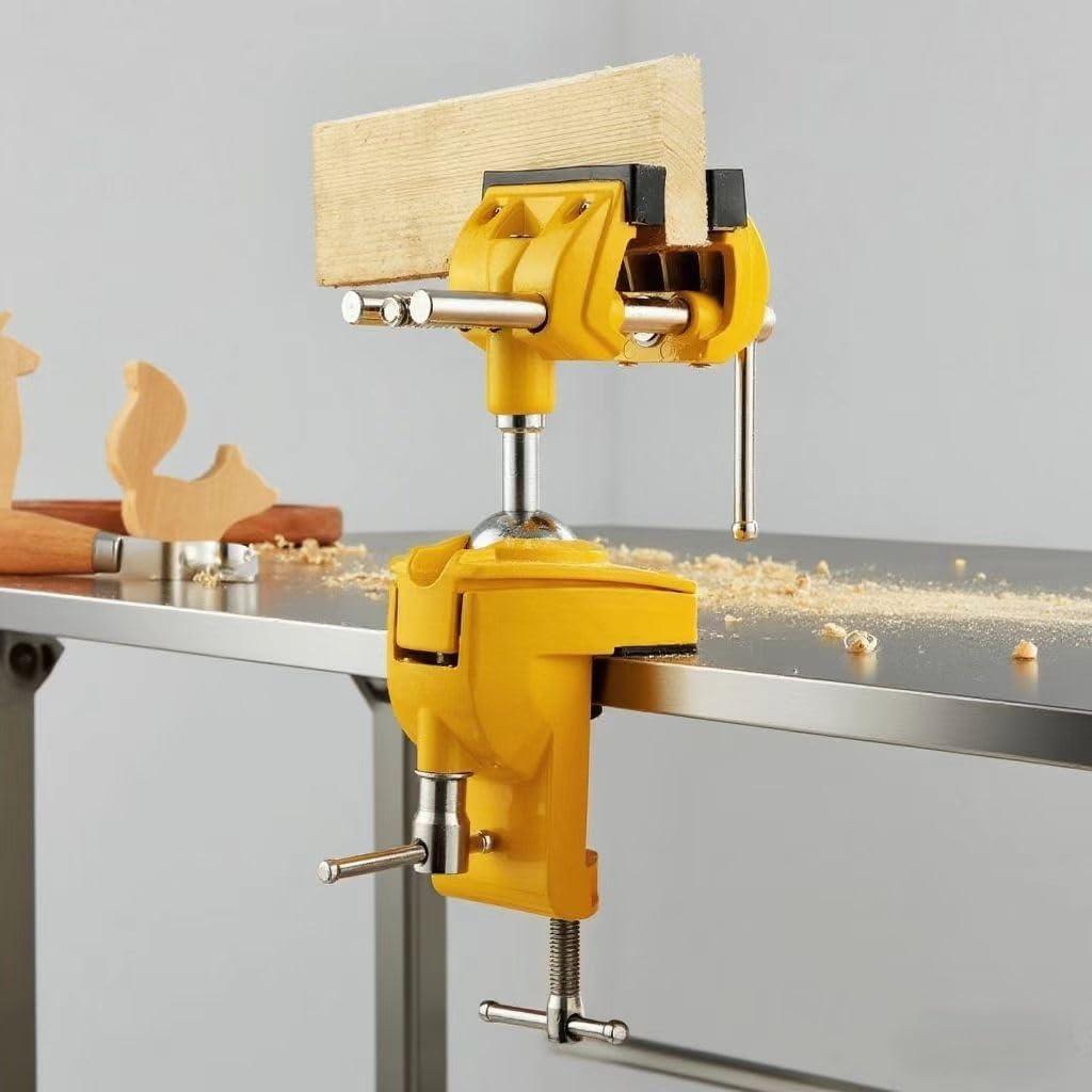 Prensa de Banco Articulada 360° Dazefree - Acero Fundido