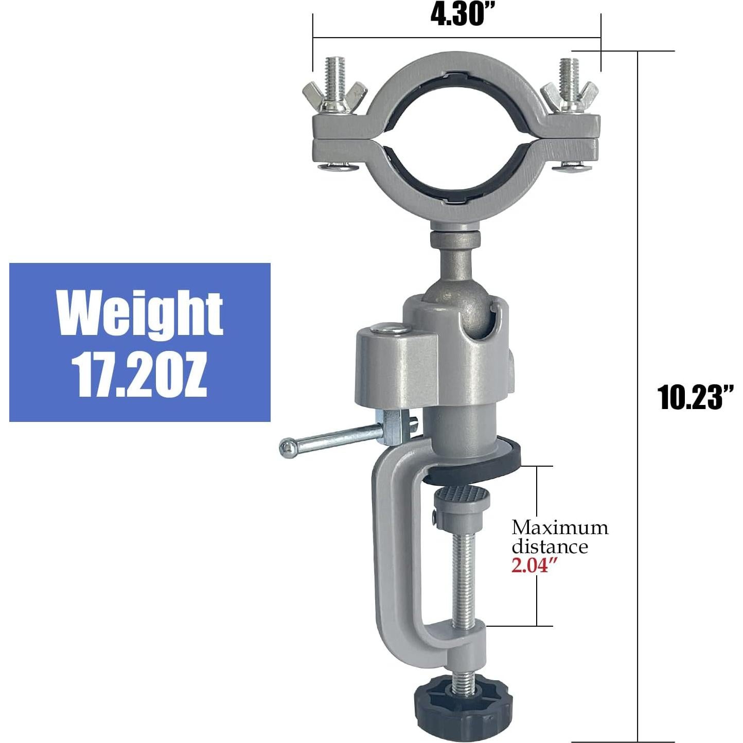 Soporte para Taladro Eléctrico Sutekus con Abrazadera 360°