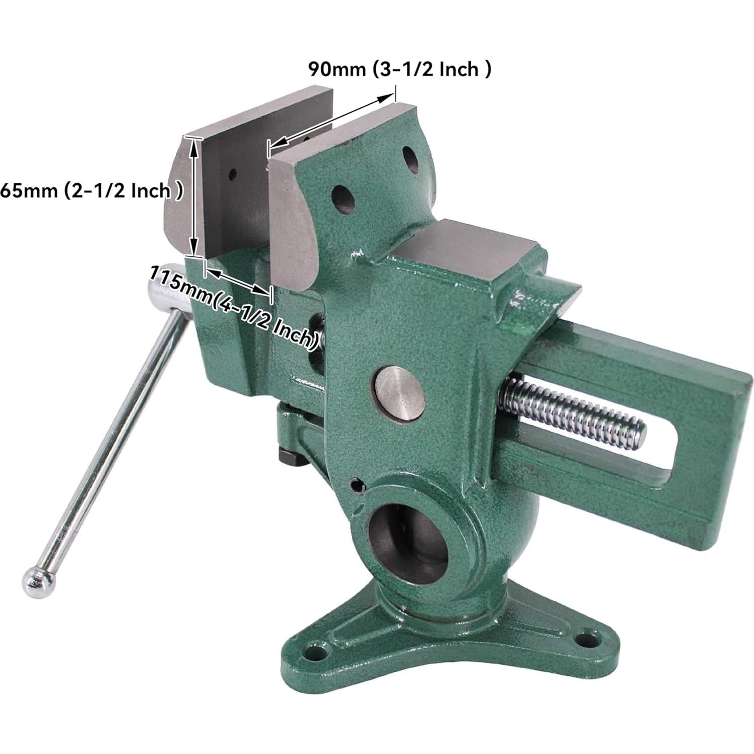 Prensa Parrot HFS Multi-Angulo 8.89 cm para Carpintería y Metal