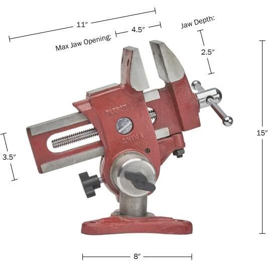 Morsa de Banco Versátil Kings County Tools 11.43 cm Apertura