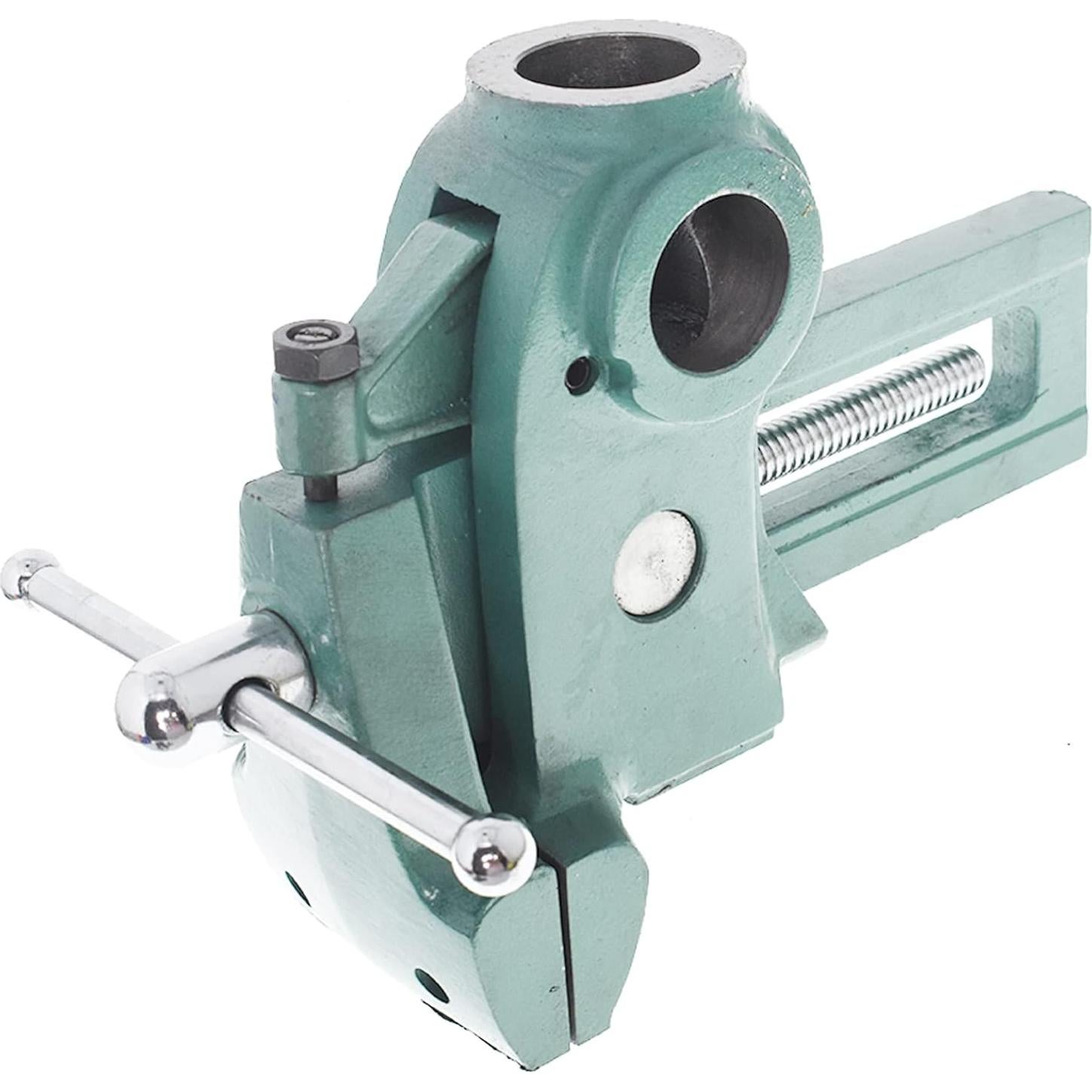 Vise Loro Versátil 8.89 cm Acero Fundido Rotación 360°