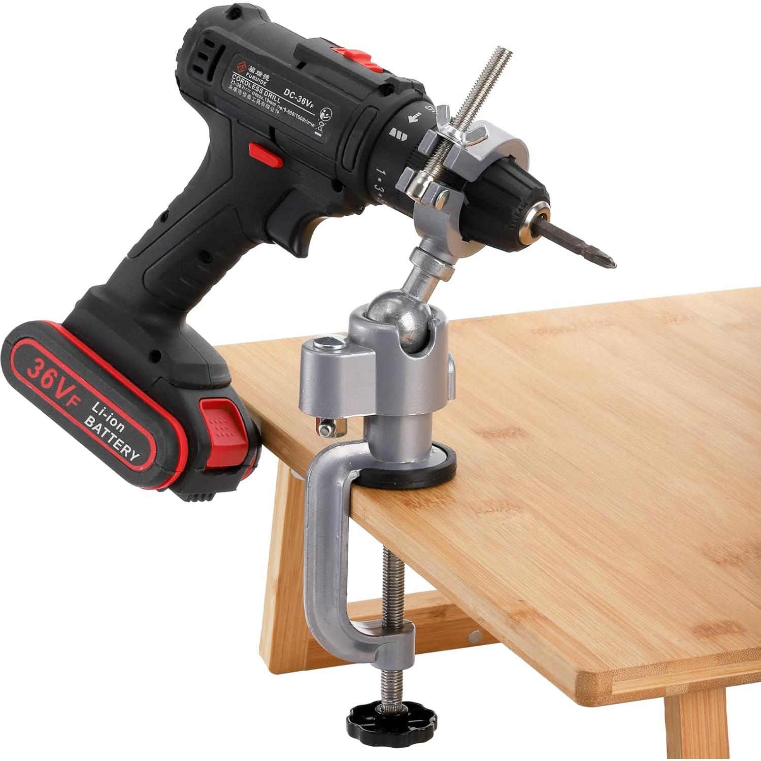 Morsa de Mesa Fasmov 2 en 1 Ajustable 360° Aluminio 0.99kg