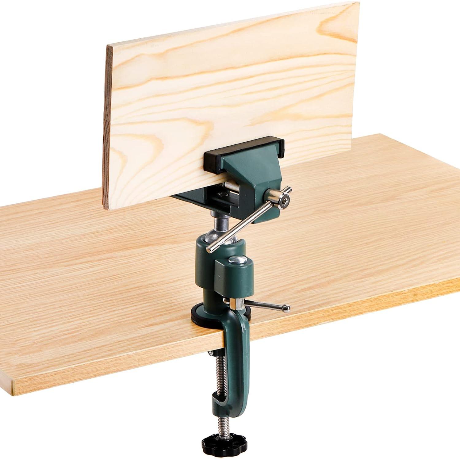 Prensa de Mesa Giratoria Fasmov 3" Verde - 360° Ajustable