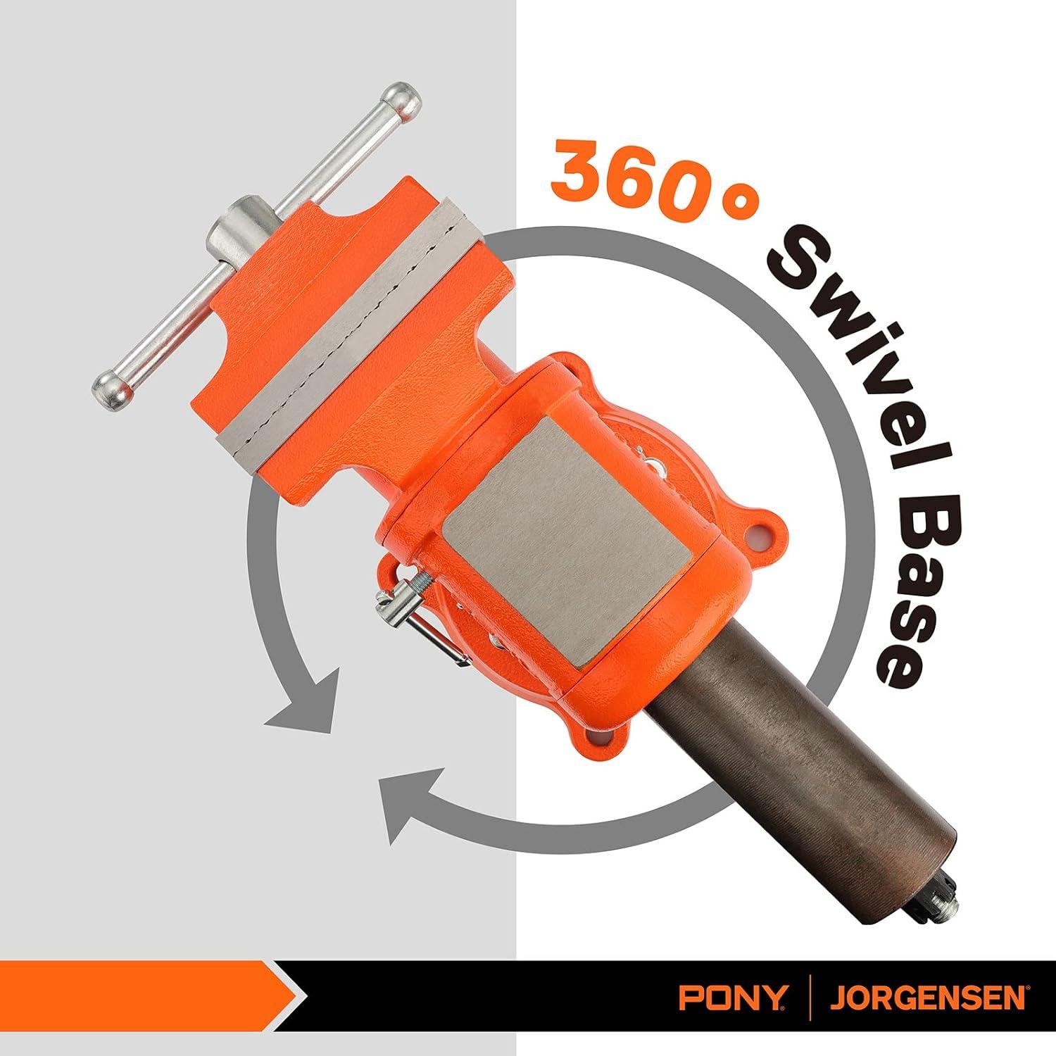 Tornillo de Banco PONY 29055 Alta Resistencia 5" (12.7 cm)