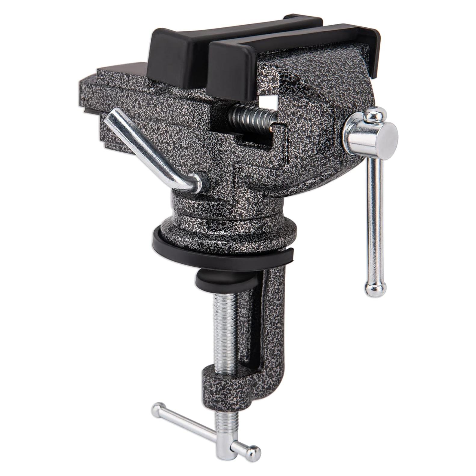 Morsa Universal de Mesa 76.2mm OEN, Base Giratoria 360°