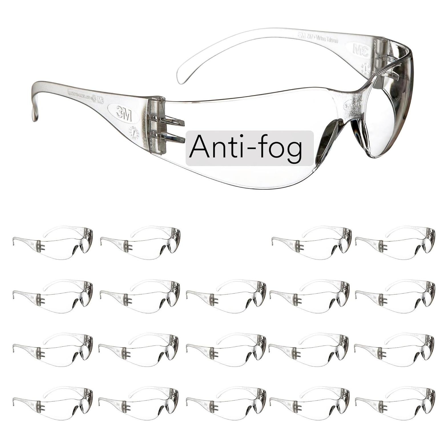 Gafas de Seguridad 3M Virtua Antivaho 20 Pares Unisex