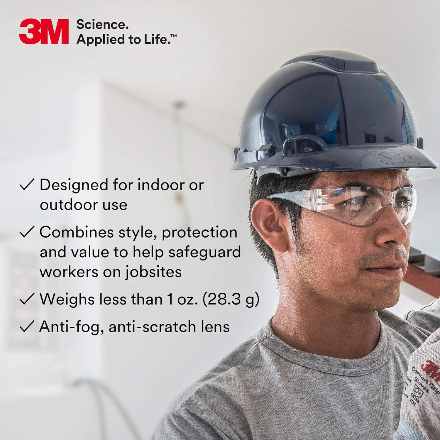 Gafas de Seguridad 3M Virtua Antivaho 20 Pares Unisex