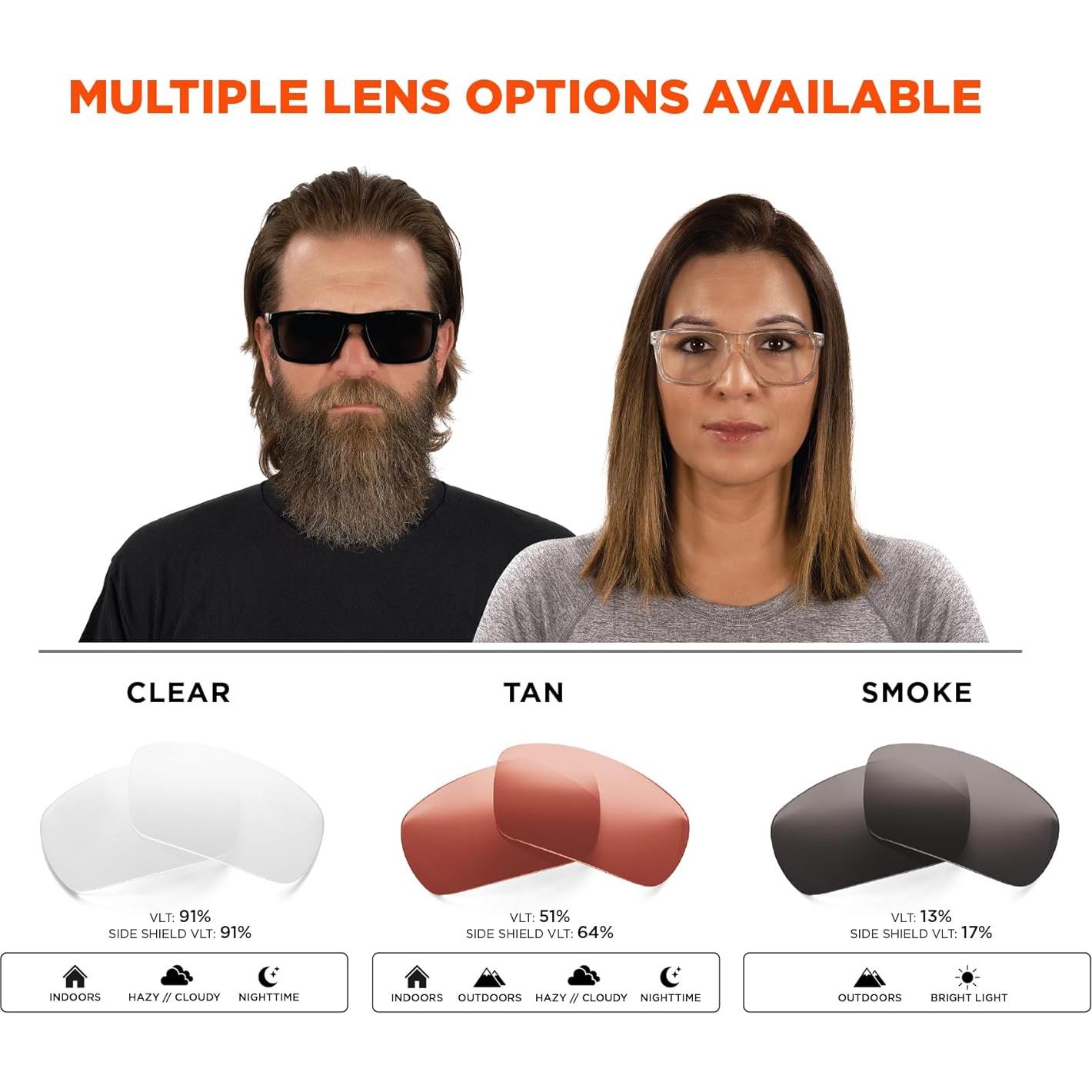 Gafas de Seguridad Ergodyne Skullerz SIXTEN Anti-Niebla UV