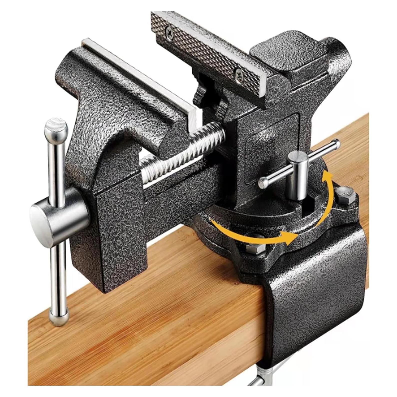 Morsa de Banco TRUSBEE 4.5" Acero Forjado Multiusos