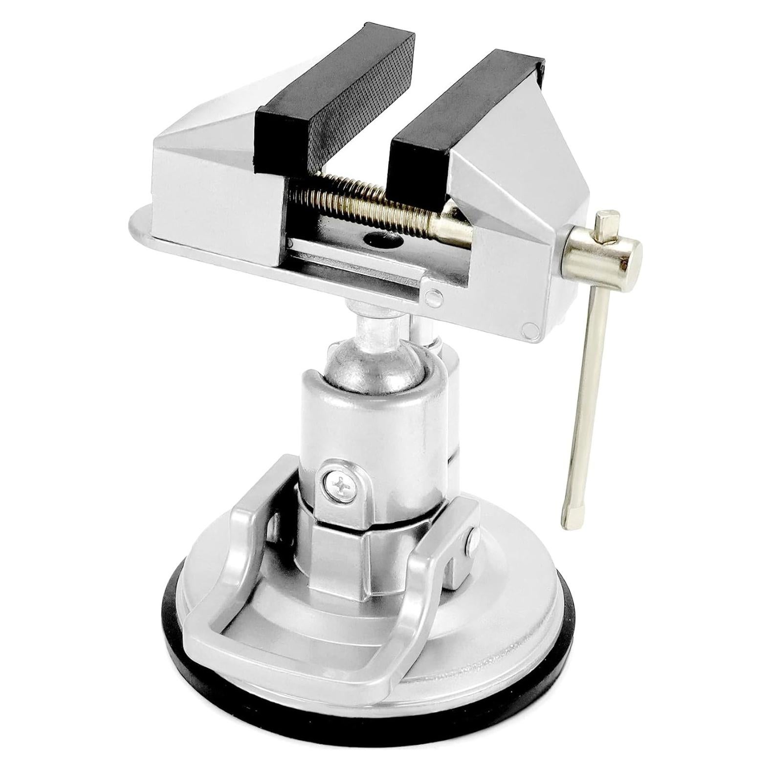 Morsa de Vacío Portátil QWORK 8 cm Rotación 360°