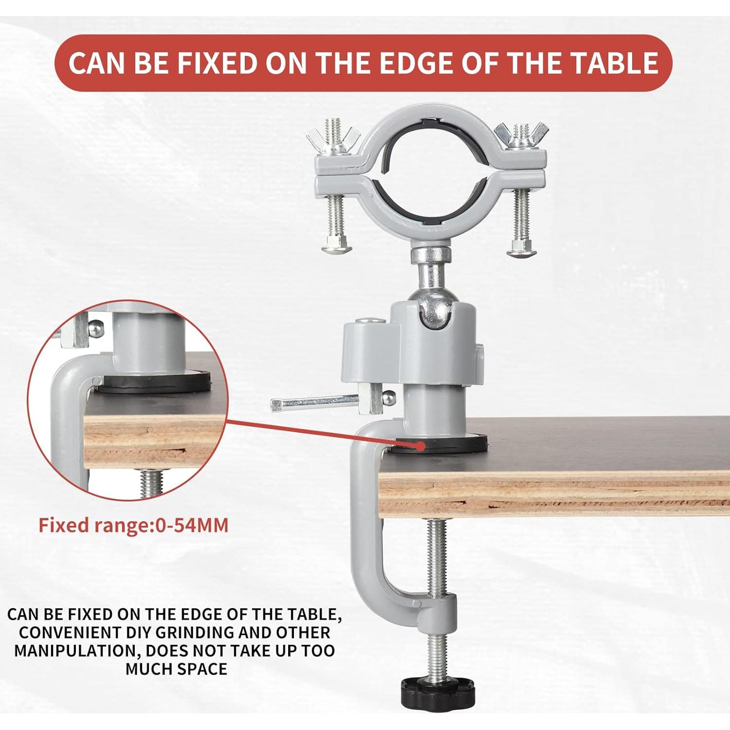 Morsa de Banco Multifuncional Baiwen 44-58mm Aluminio