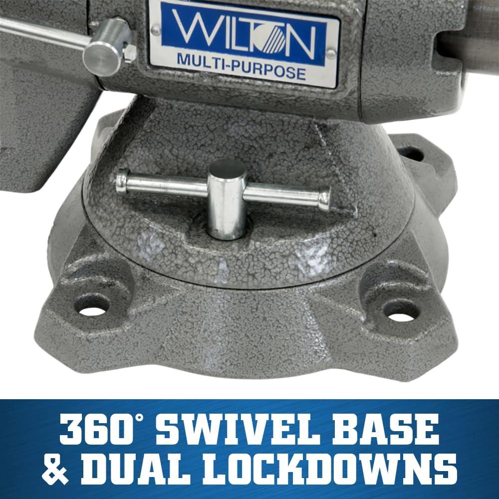 Torno de banco multiusos Wilton 550P 13.97 cm 360° rotativo