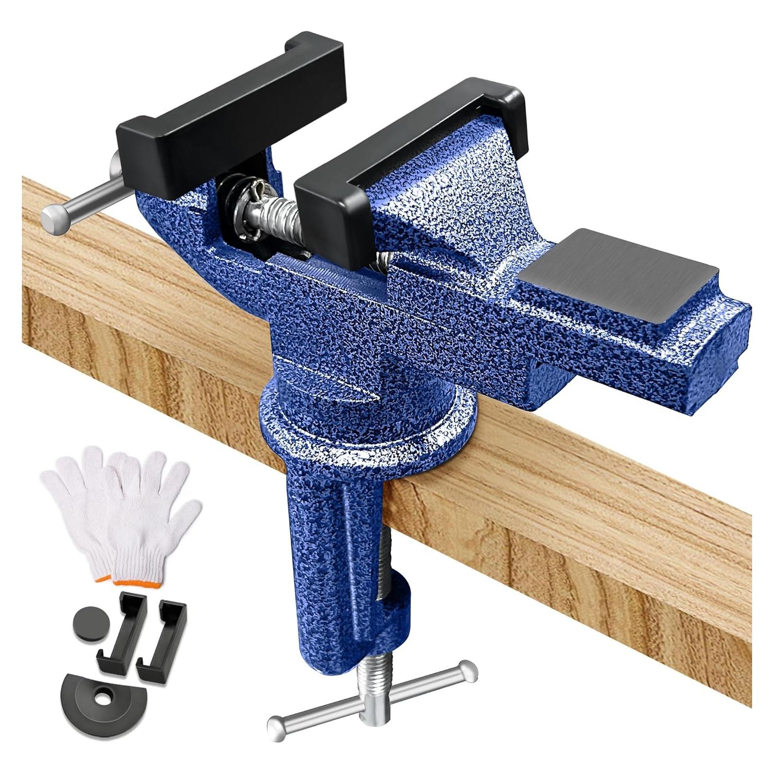 Morsa de Mesa COLCUT 7.87 cm 360° Portátil para Carpintería