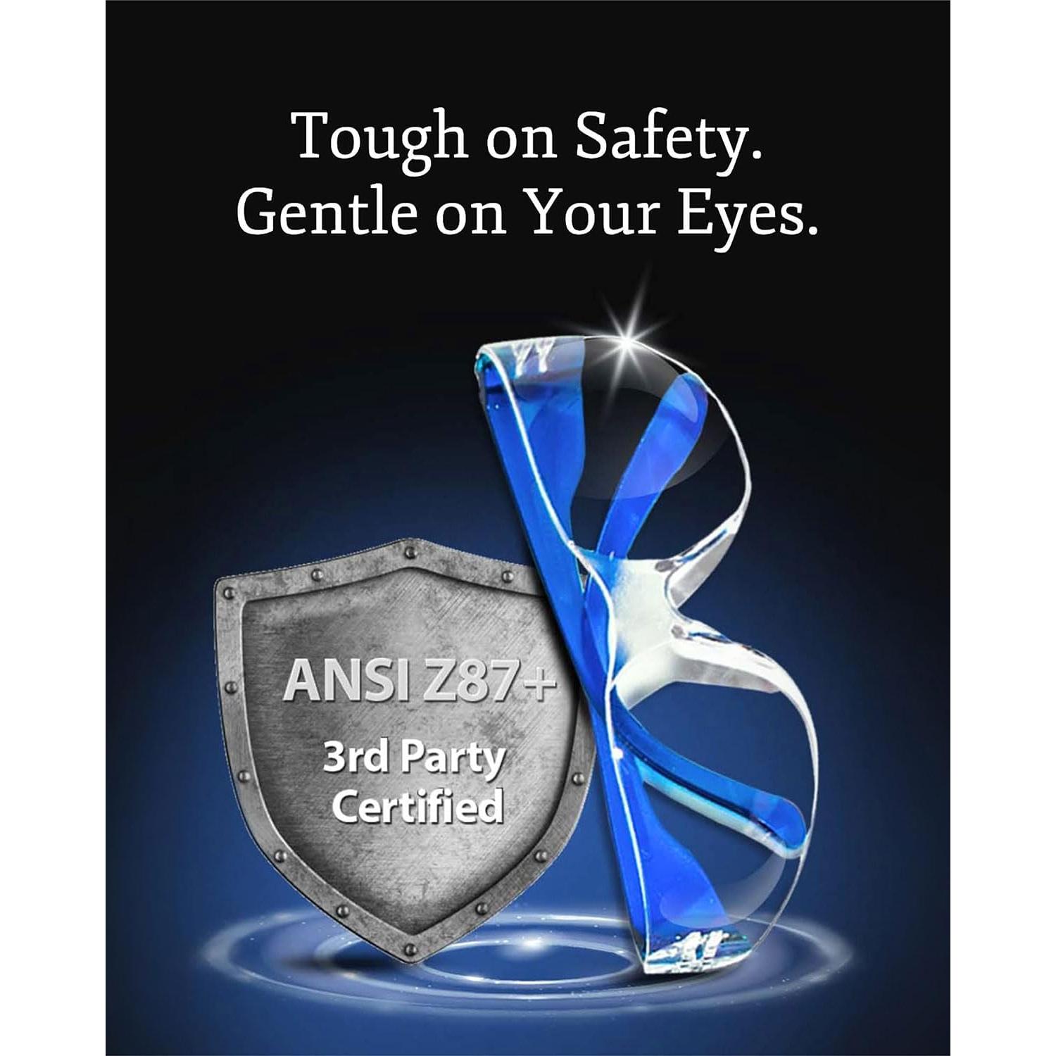 Gafas de Seguridad Aqulius - Antivaho - Paquete de 96 Unidades