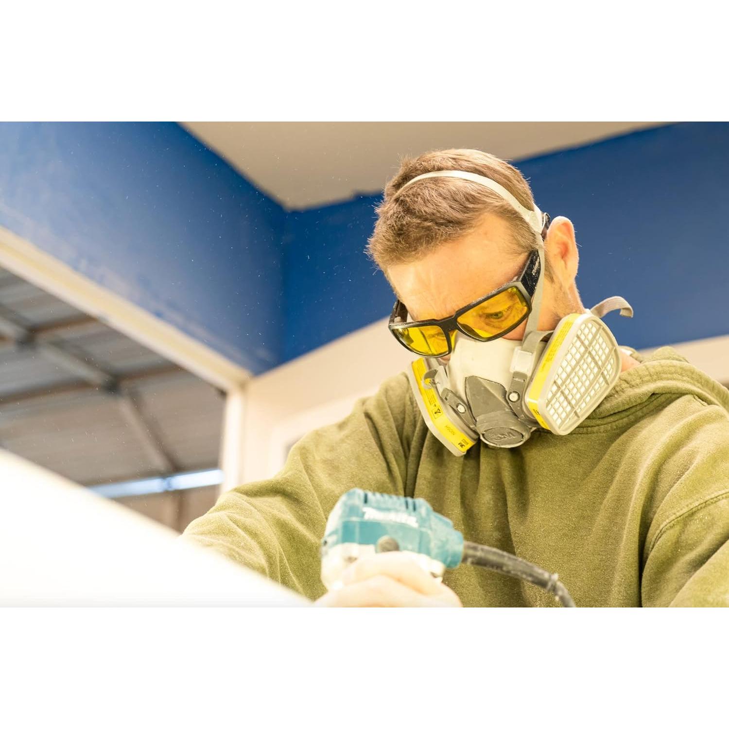 Gafas de Seguridad BOMBER Z87+ con Lente Amarillo Unisex