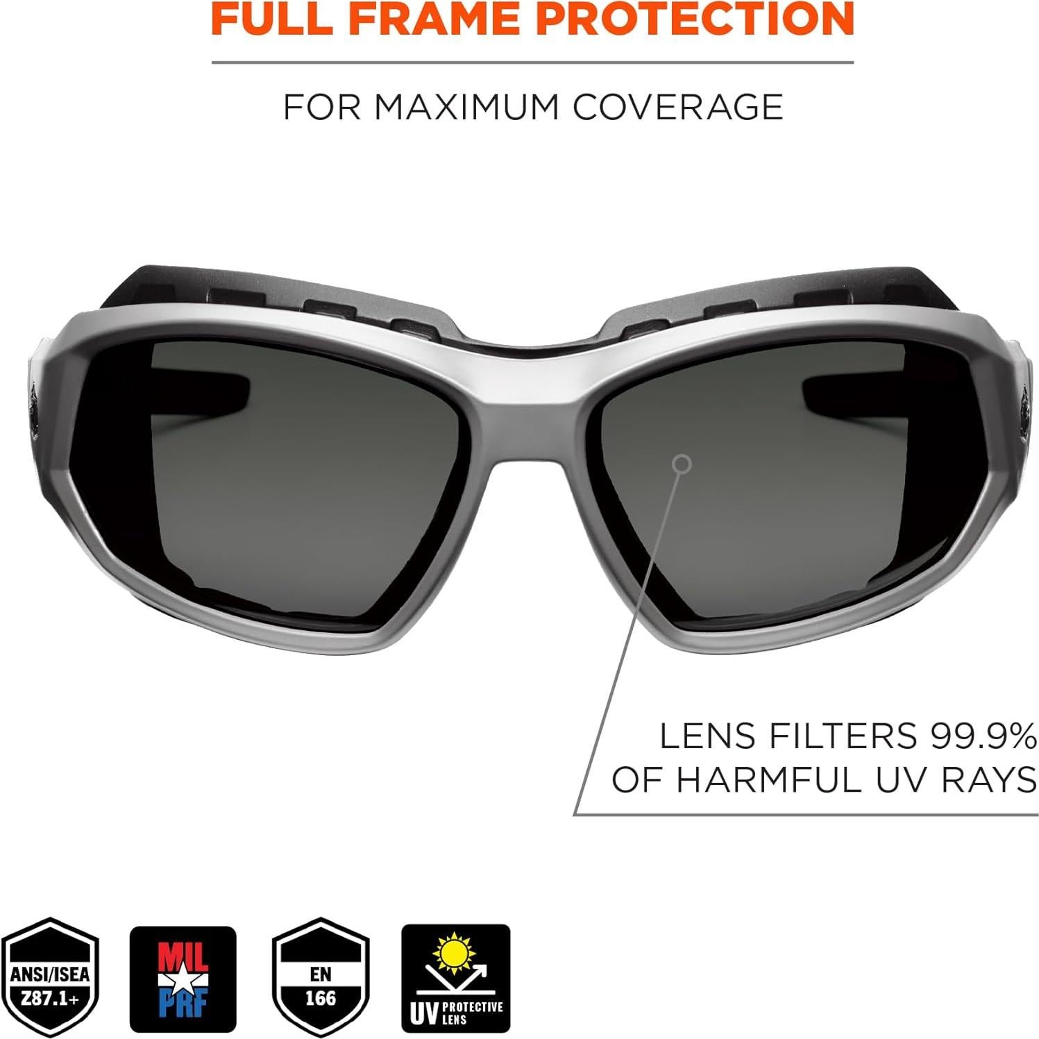 Gafas de Seguridad Convertibles Ergodyne Skullerz LOKI Antivaho