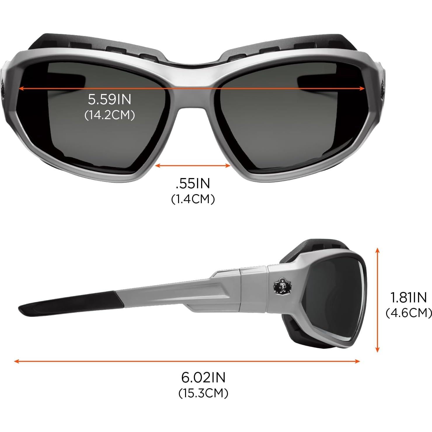 Gafas de Seguridad Convertibles Ergodyne Skullerz LOKI Antivaho