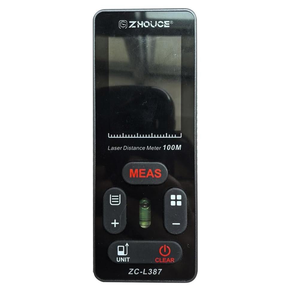 Medidor de Distancia Láser Digital ZHOUCE 60m Rango 100m