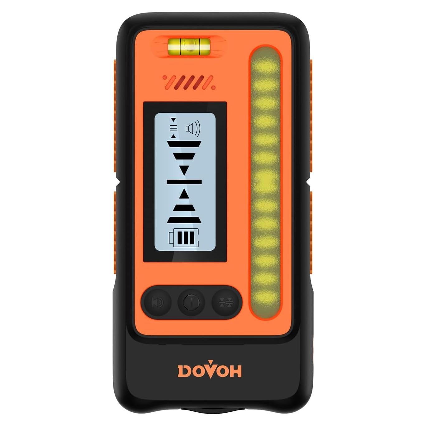 Receptor de Nivel Láser DOVOH DR1 60m Doble Pantalla LCD