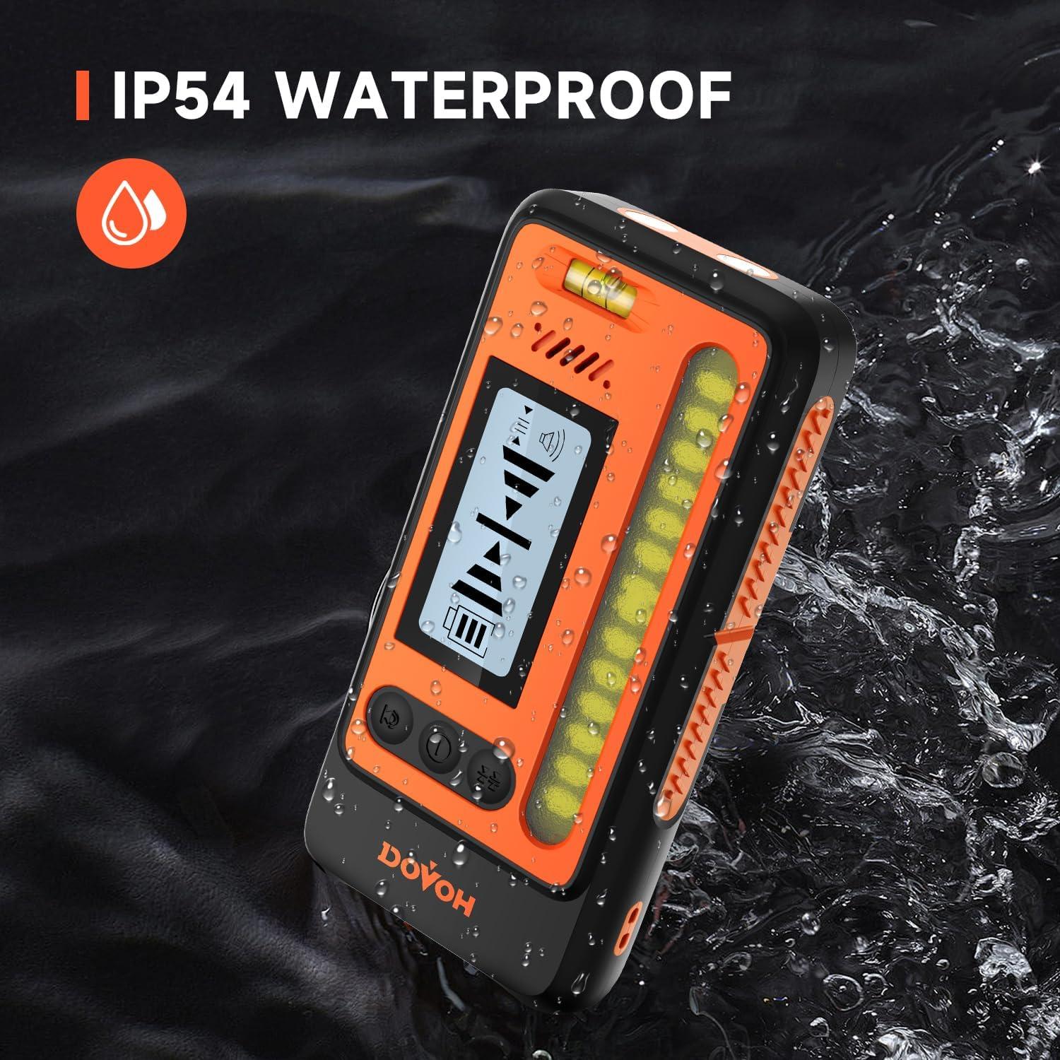 Receptor de Nivel Láser DOVOH DR1 60m Doble Pantalla LCD