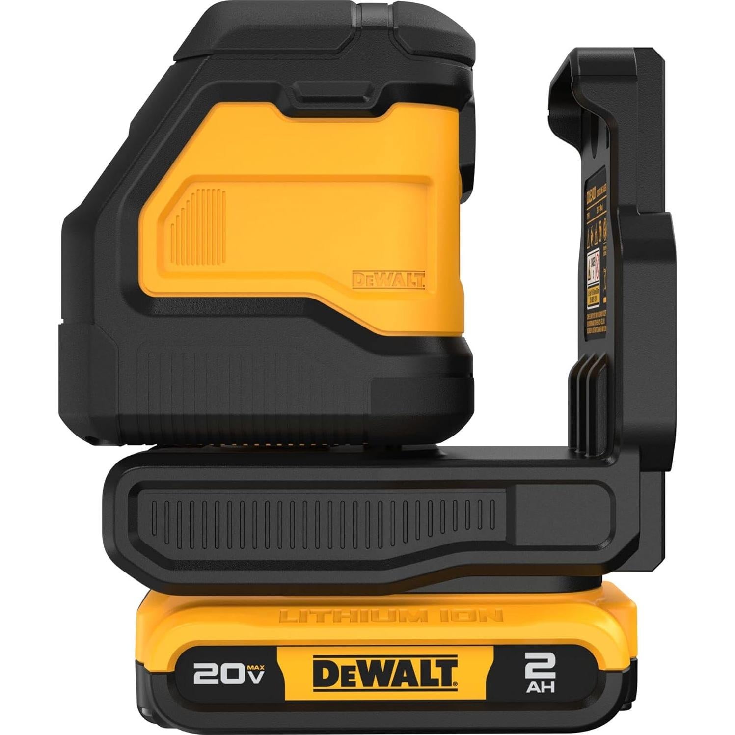 Nivel Láser Cruzado DEWALT 20V MAX Verde DCLE34021D1