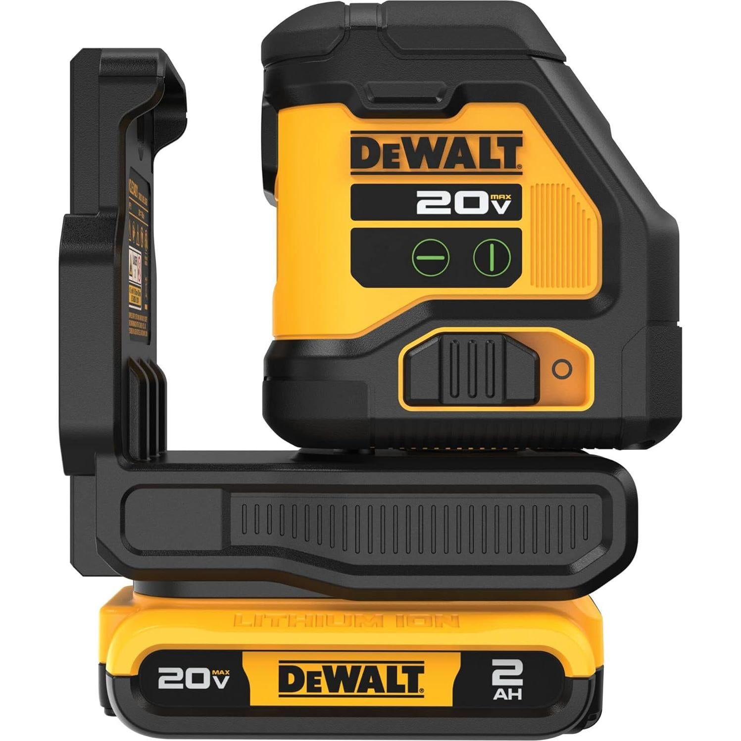 Nivel Láser Cruzado DEWALT 20V MAX Verde DCLE34021D1