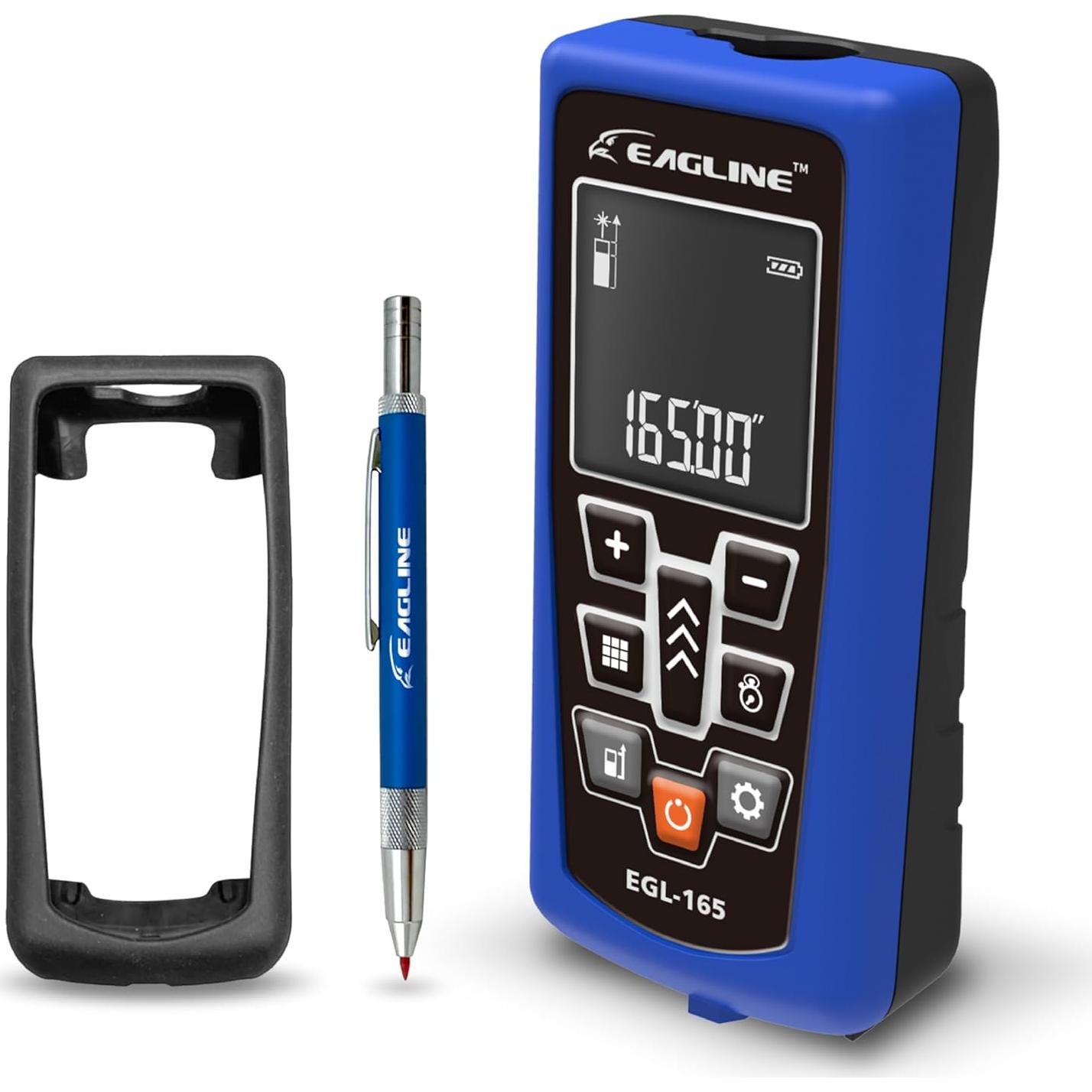 Medidor de Distancia Láser EAGLINE EGL165 50.29m Azul