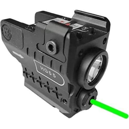Láser Verde Ade Advanced Optics HG55-2 + Linterna 250 Lúmenes