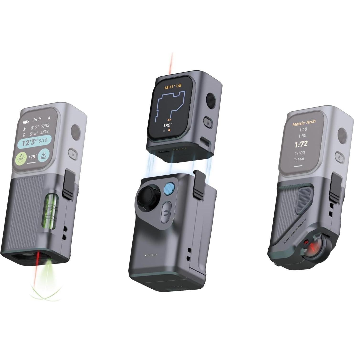 Combo HOZO M-Cube Pro con 4 Placas de Objetivo Láser