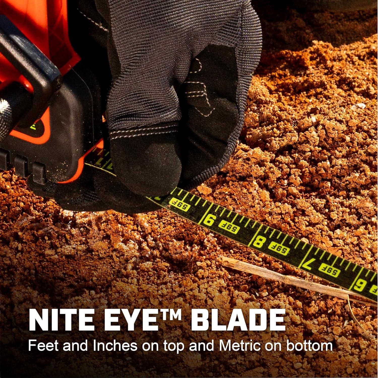 Cinta Larga de Fibra de Vidrio Lufkin 30M NITE EYE FE100B