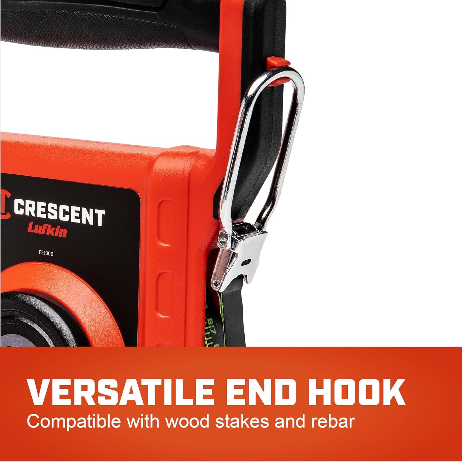 Cinta Larga de Fibra de Vidrio Lufkin 30M NITE EYE FE100B