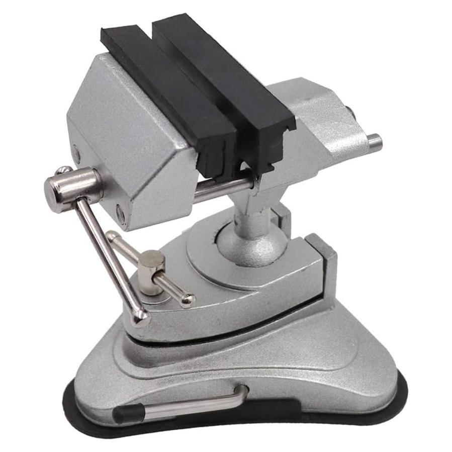 Tornillo de Banco Portátil Zhengzhou 360° con Succión Fuerte