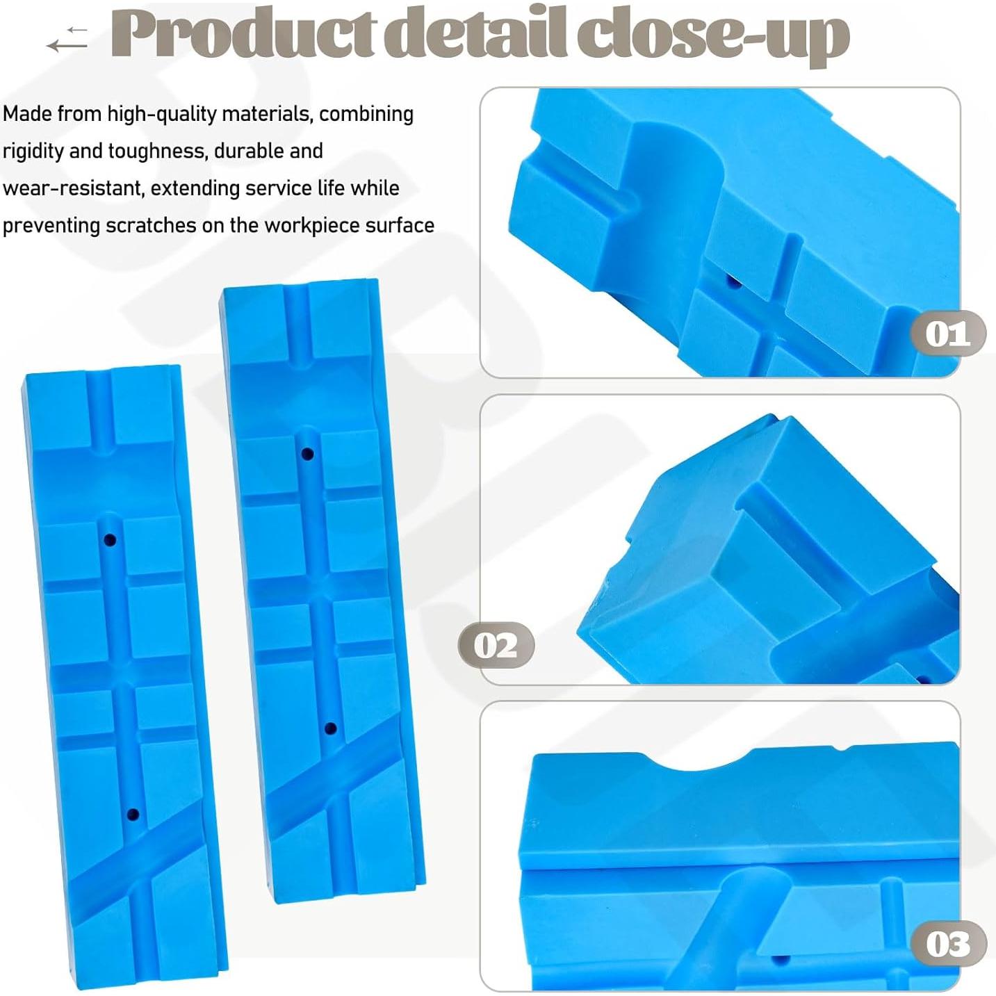 Paquete de 2 Almohadillas de Mandíbula Sargento Multi Grip