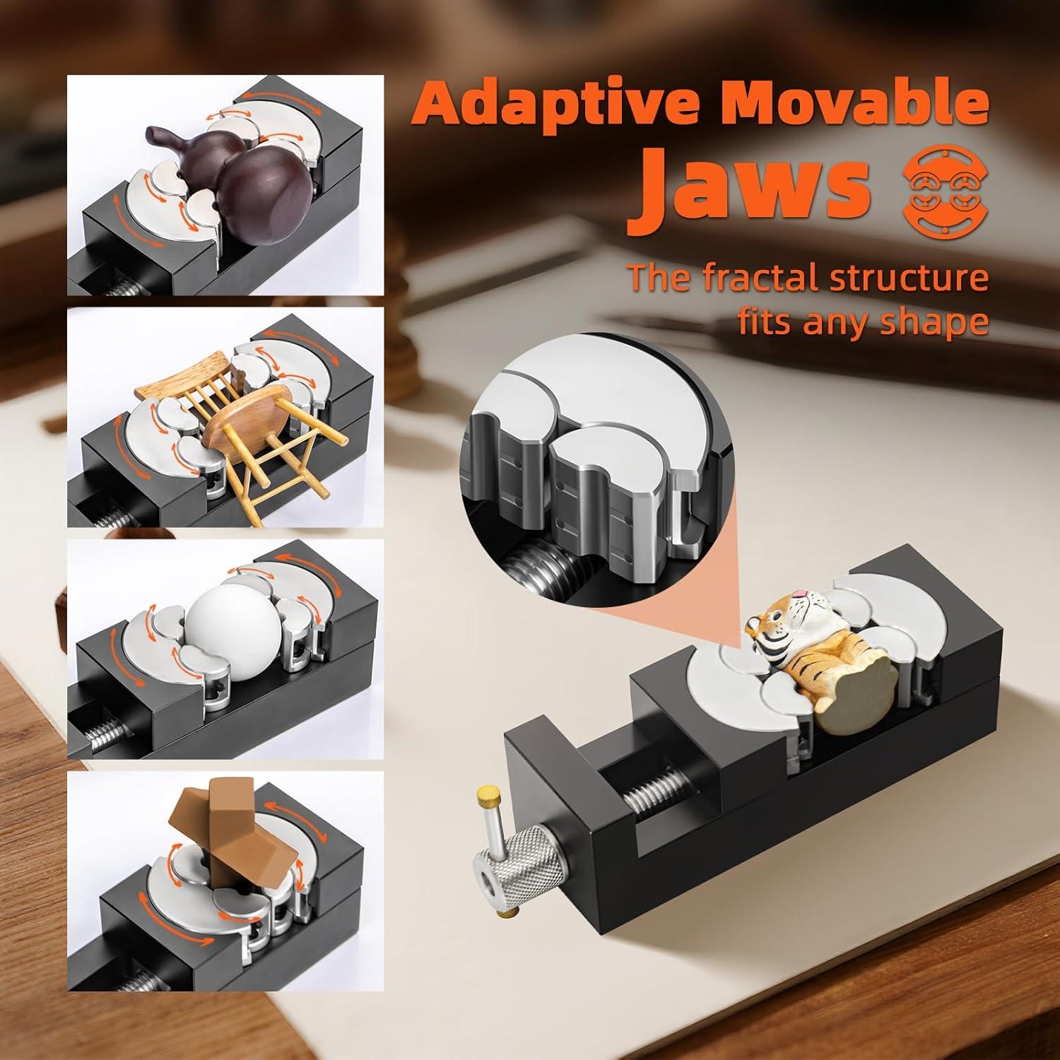 Prensa de Taladro Mini Luvan, Abrazadera de Banco 6.20 cm