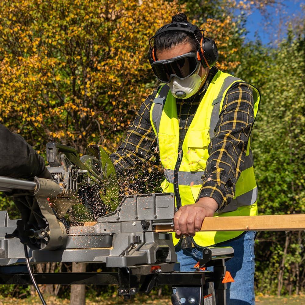 Gafas de Seguridad Klein Tools 60480, Lente Gris Antivaho UV