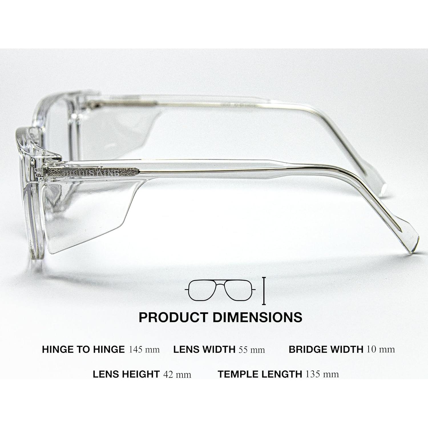 Gafas de Seguridad Julius King Z87+ con Protección Lateral