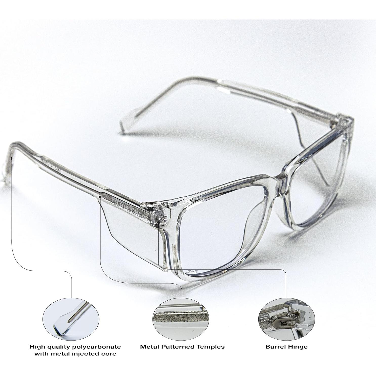 Gafas de Seguridad Julius King Z87+ con Protección Lateral