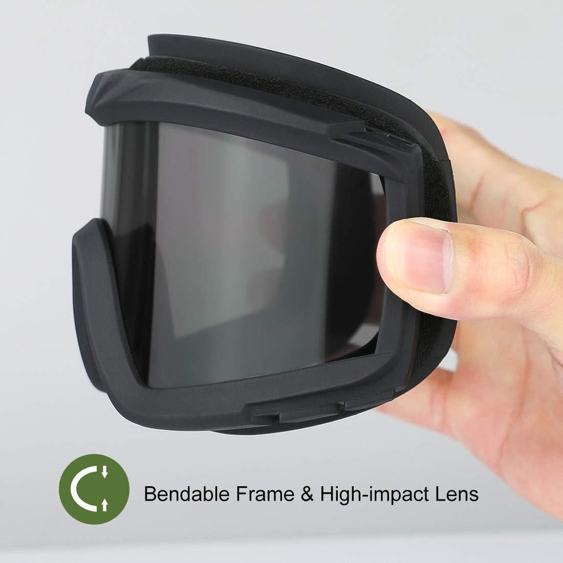 Gafas Tácticas Xaegistac S06 con 3 Lentes Intercambiables