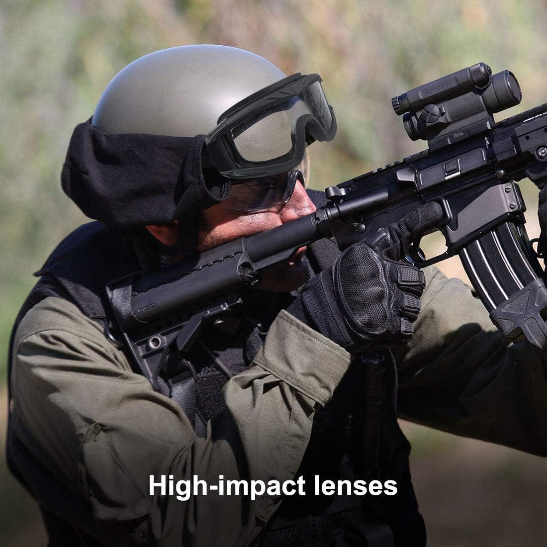 Gafas Tácticas Xaegistac S06 con 3 Lentes Intercambiables
