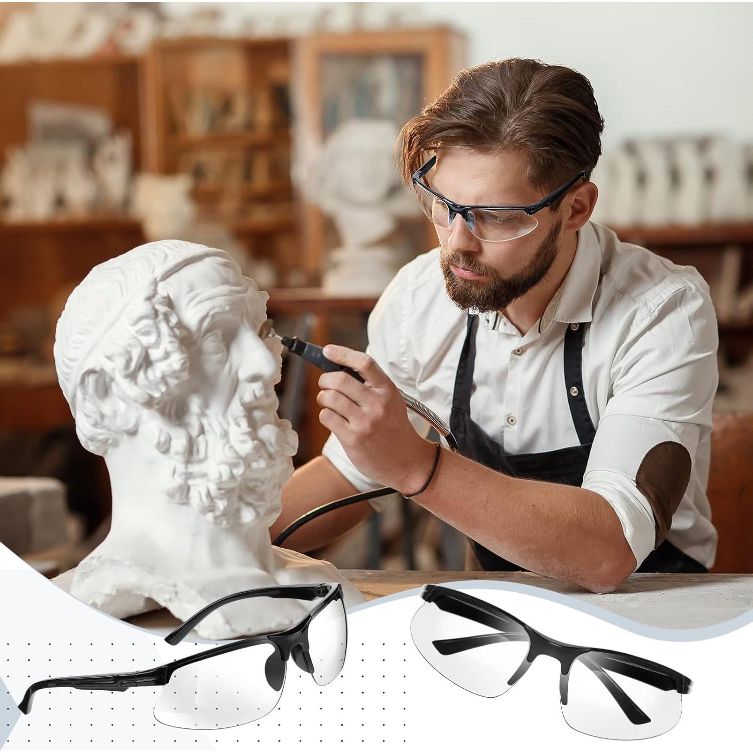 Gafas de Seguridad Kathfly 36 Pcs Policarbonato Anti Rayones