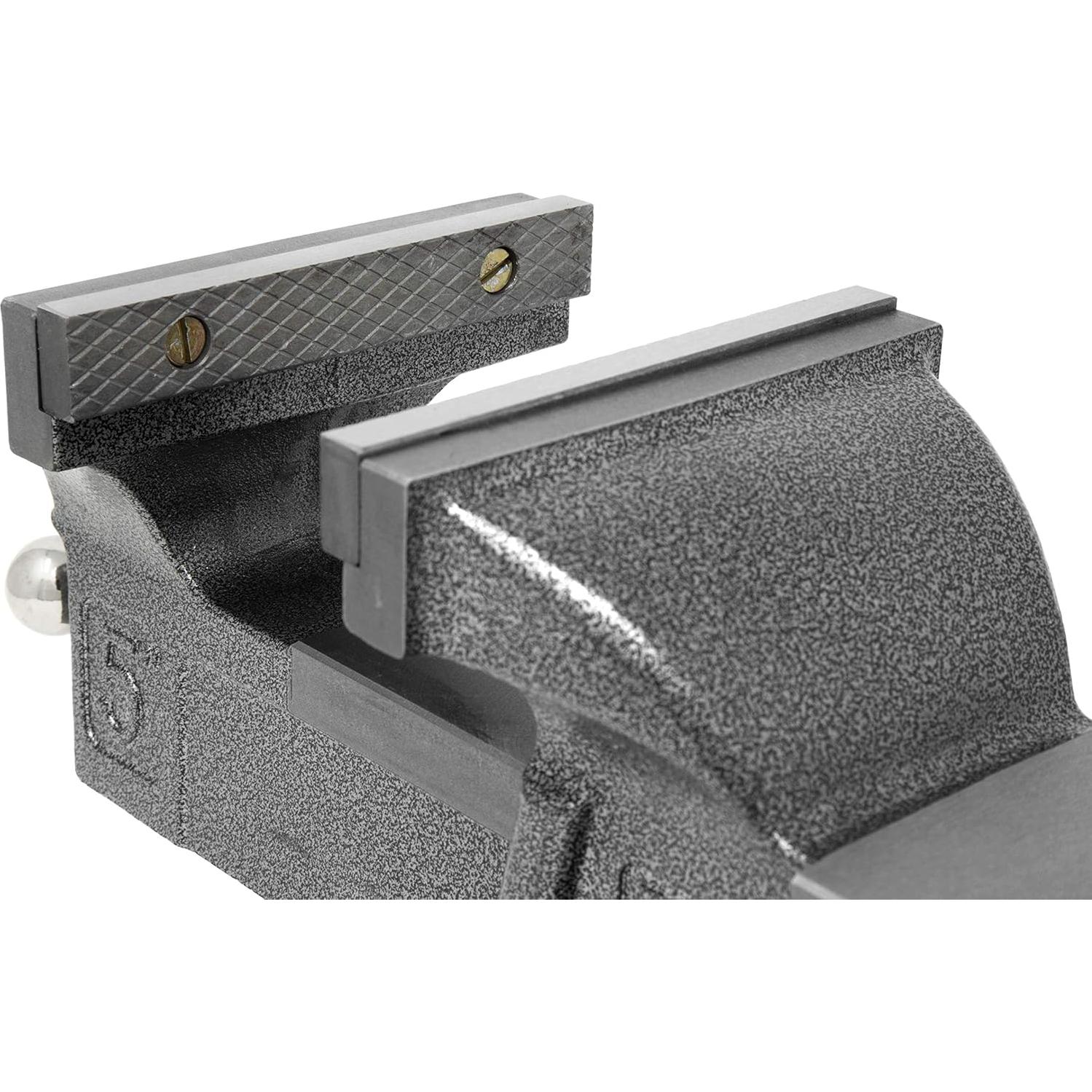 Prensa de Banco WEN 5 Pulgadas Hierro Fundido Base Giratoria