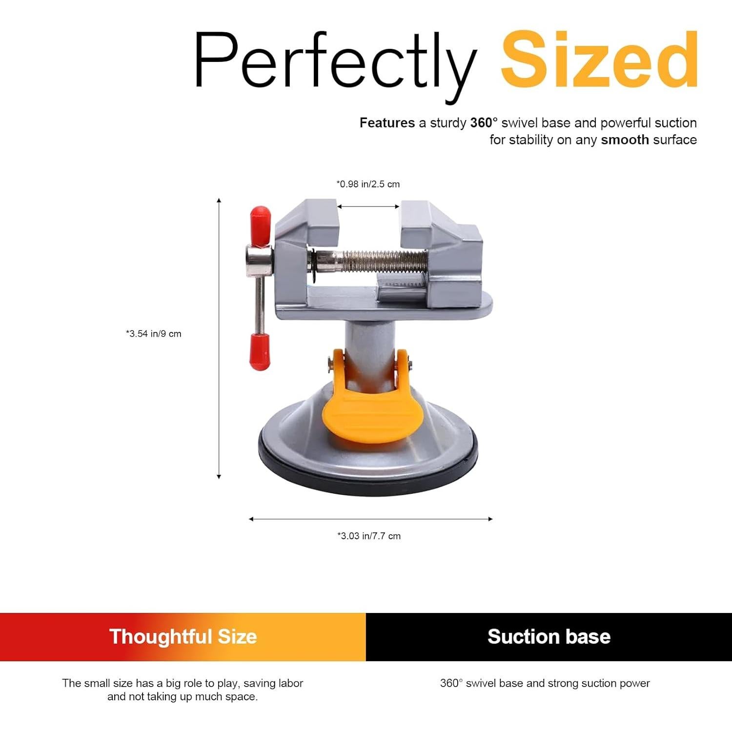 Mini prensa de banco Genérico 360° para joyería y manualidades
