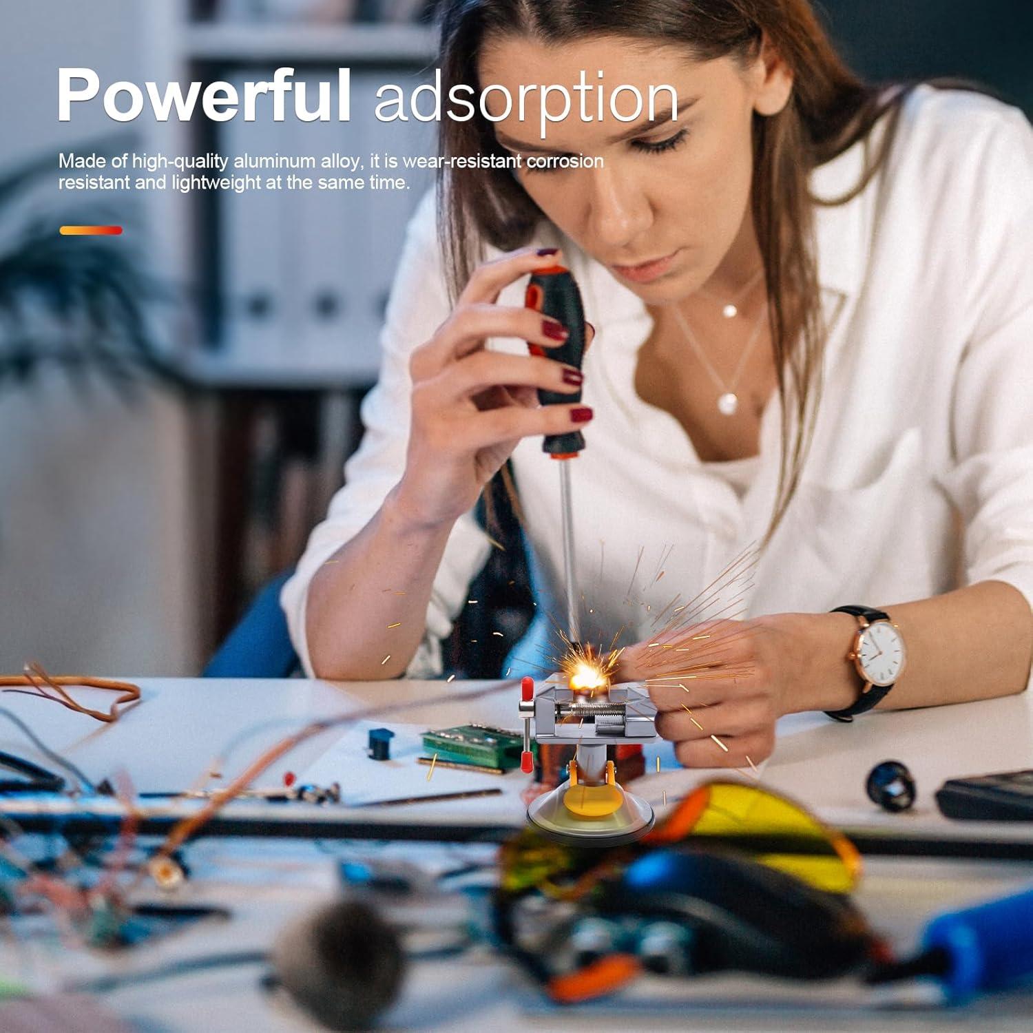 Mini prensa de banco Genérico 360° para joyería y manualidades