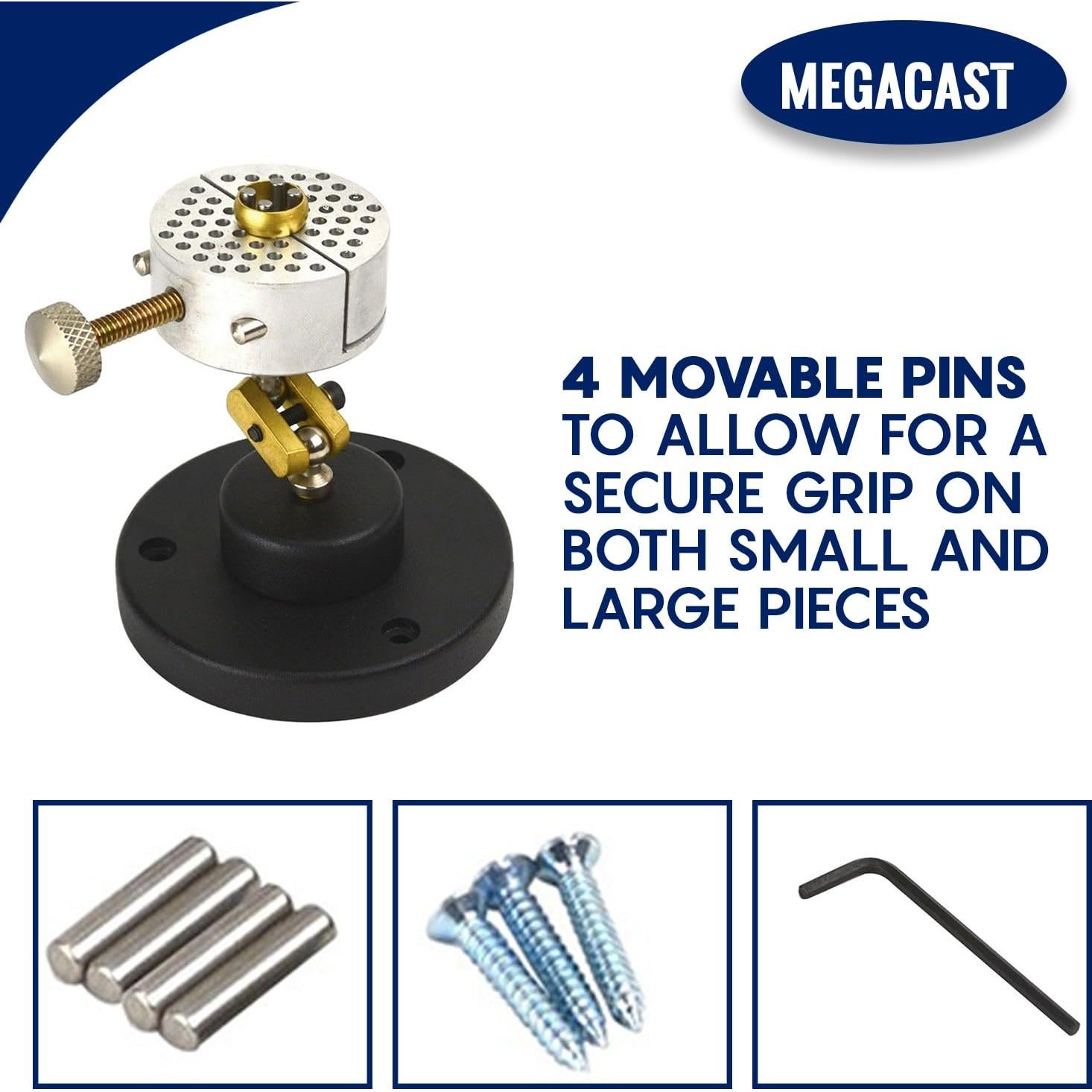 Soporte de Trabajo Universal Megacast MC-Soporte de 10.16 cm